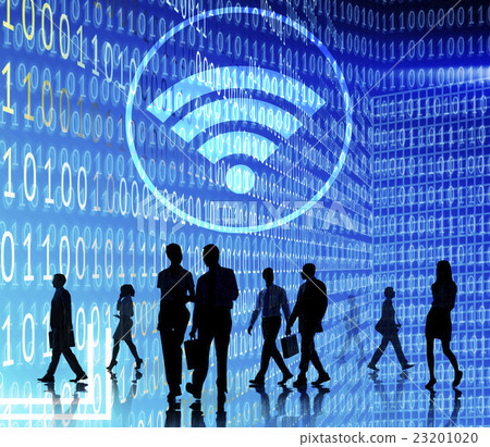 Wifi Hotspot Internet Network Signal Wireless Digital Concept Wifi Hotspot Internet Network Signal Wireless Digital Concept 23201020
