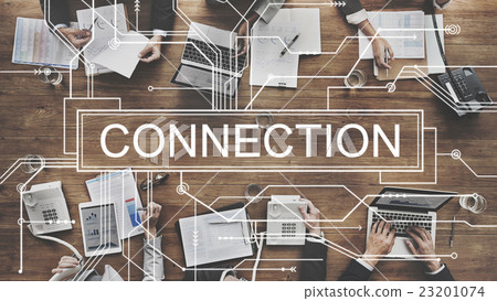 Connection Network Online Social Media Circuit Board Concept Connection Network Online Social Media Circuit Board Concept 23201074