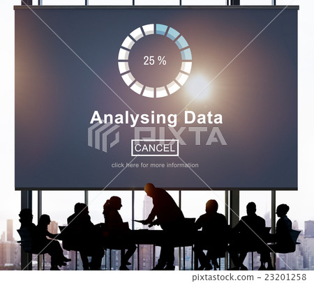 Analysing Data Loading Progress Bar Concept Analysing Data Loading Progress Bar Concept 23201258