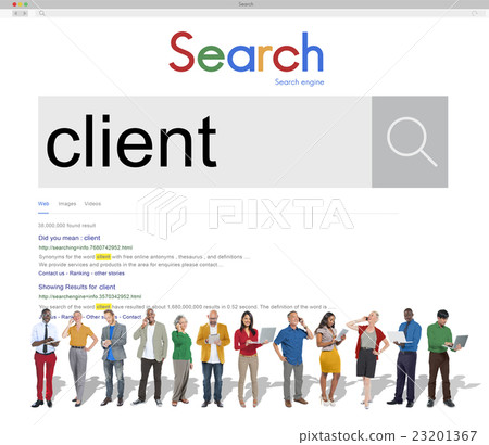 Client Customer Service Buyer Concept Client Customer Service Buyer Concept 23201367