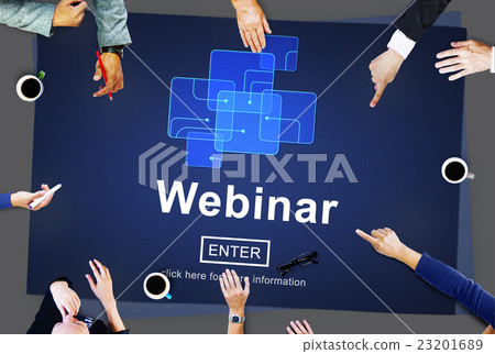 Webinar Online Internet Website Web Page Concept Webinar Online Internet Website Web Page Concept 23201689