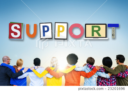 Support Collaboration Team Advice Help Aid Concept Support Collaboration Team Advice Help Aid Concept 23201696