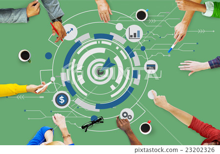 Digital Hud Target Symbol Graphics Concept Digital Hud Target Symbol Graphics Concept 23202326