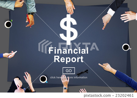 Financial Report Dollar Sign Go Concept Financial Report Dollar Sign Go Concept 23202461