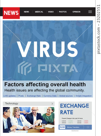 Virus Security Hacking Protection Risk Safe Digital Concept 23202551