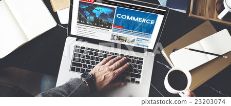 Commerce Business Branding Marketing Consumerism Concept Commerce Business Branding Marketing Consumerism Concept 23203074