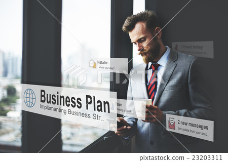 Business Plan Strategy Vision Tactics Direction Concept 23203311