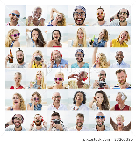 People Set of Faces Diversity Human Face Concept People Set of Faces Diversity Human Face Concept 23203380