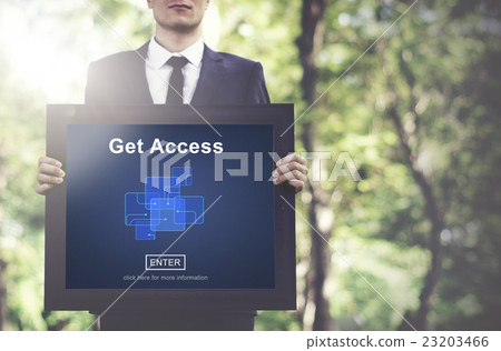 Get Access Availability Obtainable Online Internet Technology Concept 23203466