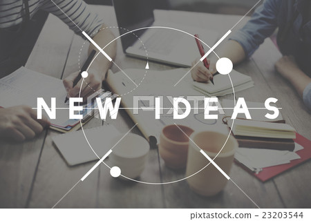 New Ideas Launch New Business Concept New Ideas Launch New Business Concept 23203544