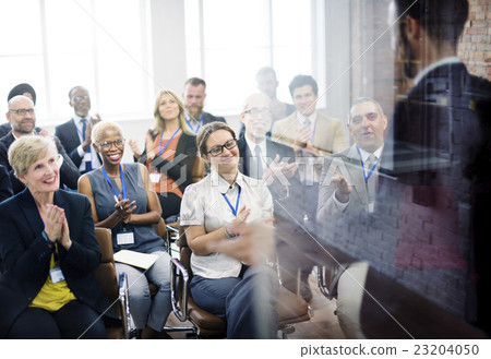 Stock Photo: Applause Appreciation Award Cheerful Meeting Concept