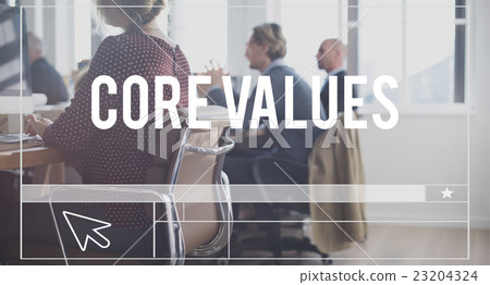Core Values Principles Morals Concept 23204324