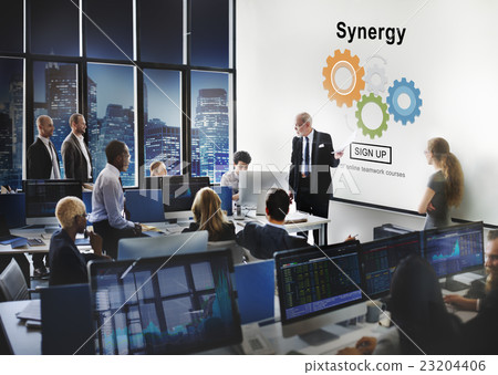 Synergy Teamwork Better Together Collaboration Concept Synergy Teamwork Better Together Collaboration Concept 23204406