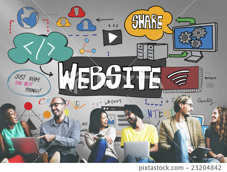 Website Internet Homepage Browser HTML Concept 23204842