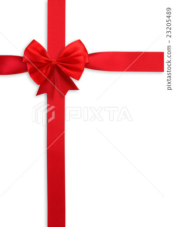 Red ribbon for gifts Red ribbon for gifts 23205489