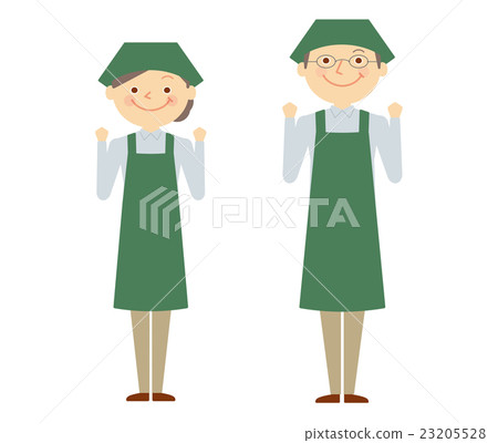 職員資深工作者例證 23205528