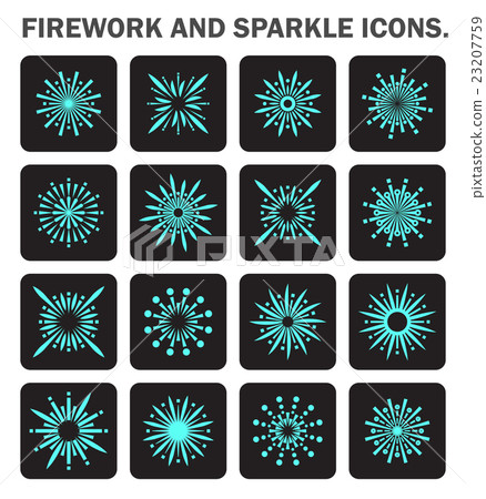 Firework vector icon Firework vector icon 23207759