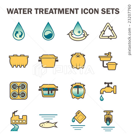 Water icon sets 23207760