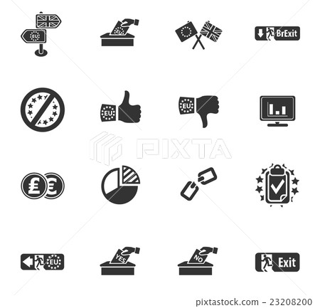 vector symbol of brexit 23208200
