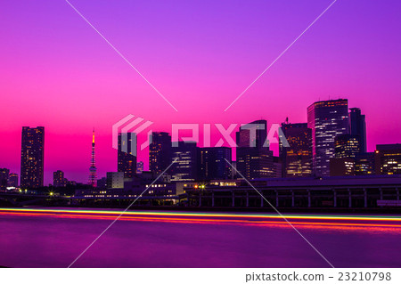 東京鐵塔2016年東京馬拉松舉行紀念點亮 23210798