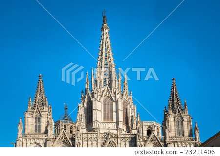 Cathedral de Barcelona in Spain Cathedral de Barcelona in Spain 23211406
