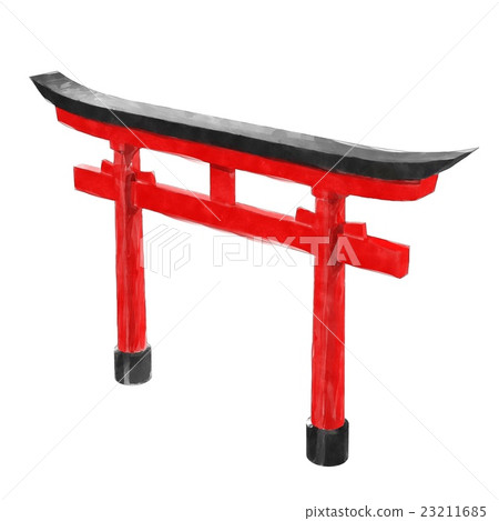 水彩牌坊 23211685