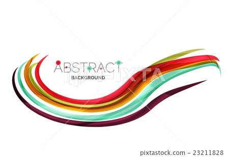 Geometric abstract background, swirl colorful Geometric abstract background, swirl colorful 23211828