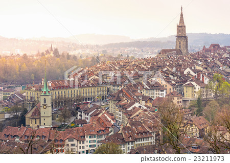 Bern cityscape in the morning 23211973