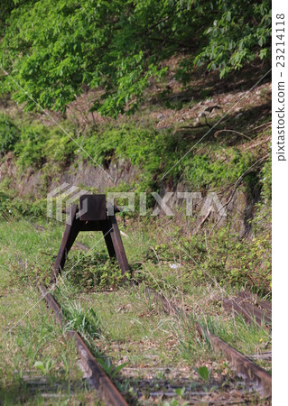 Watase lavatory railway scenery of Saito station 23214118