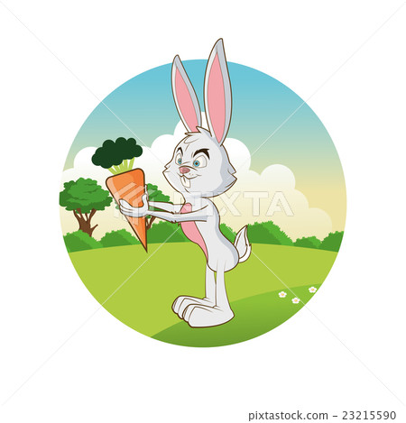 Animal design. Cartoon icon. Colorful illustration 23215590