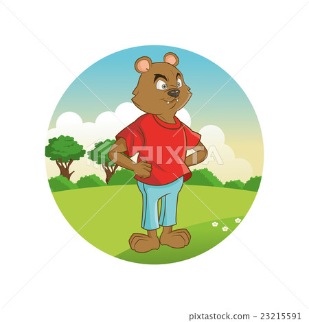 Animal design. Cartoon icon. Colorful illustration Animal design. Cartoon icon. Colorful illustration 23215591