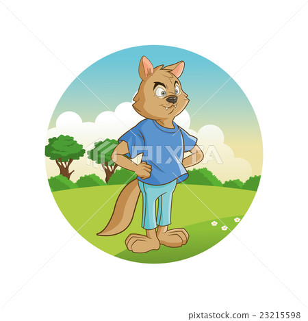 Animal design. Cartoon icon. Colorful illustration Animal design. Cartoon icon. Colorful illustration 23215598
