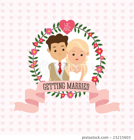 Married design. Wedding icon. Colorful Married design. Wedding icon. Colorful 23215603