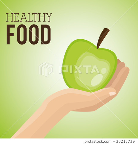 Healthy food design. Organic icon. Colorfull 23215739