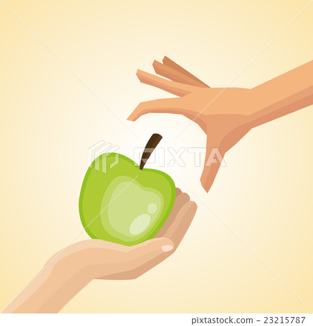 Healthy food design. Organic icon. Colorfull Healthy food design. Organic icon. Colorfull 23215787
