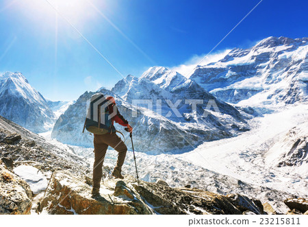 Hike in Himalayas 23215811