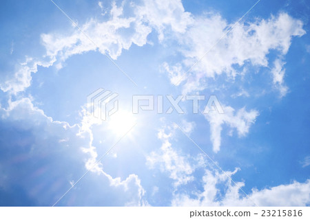 Picture of blue sky and clouds 23215816