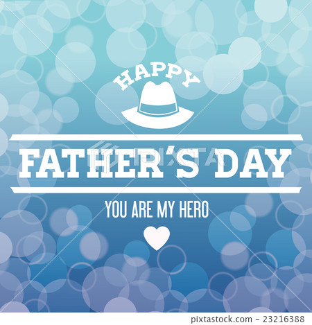 Happy Fathers day design. vintage icon. Colorful 23216388