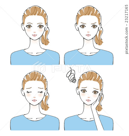 Facial expression set C 23217165