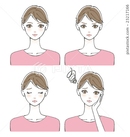 Facial expression set D Facial expression set D 23217166