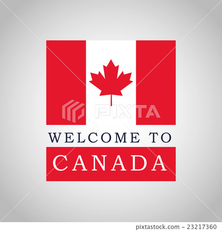 Canadas County design. Maple leaf icon.Flag 23217360