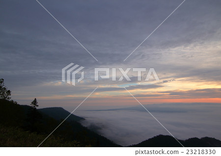 The sea of clouds at Tsubetsu Pass Observatory 23218330