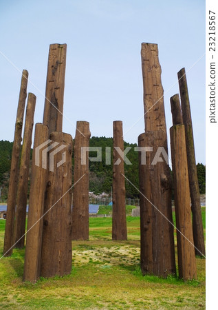 Traditional Japanese ruins Traditional Japanese ruins 23218567