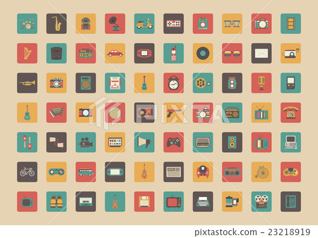 all retro gadget icon 23218919