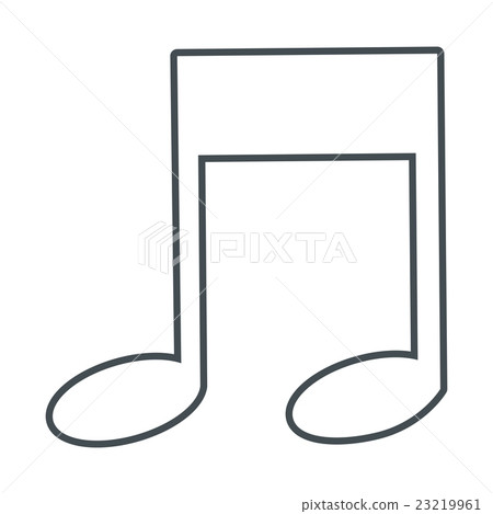 eighth music note icon eighth music note icon 23219961