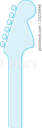 吉他頭部輪廓 23220946