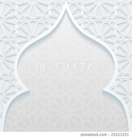 Abstract background with traditional ornament 23221251