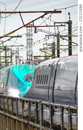 Hokkaido Tohoku Akita Shinkansen Musashi Urawa Station Hokkaido Tohoku Akita Shinkansen Musashi Urawa Station 23221896