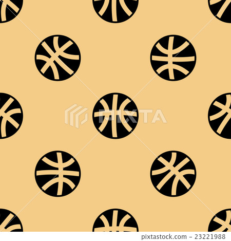 seamless pattern with basketball-插圖素材 [23221988] - PIXTA圖庫