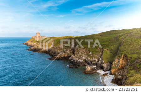 coastal landscape Bretagne, France 23222251